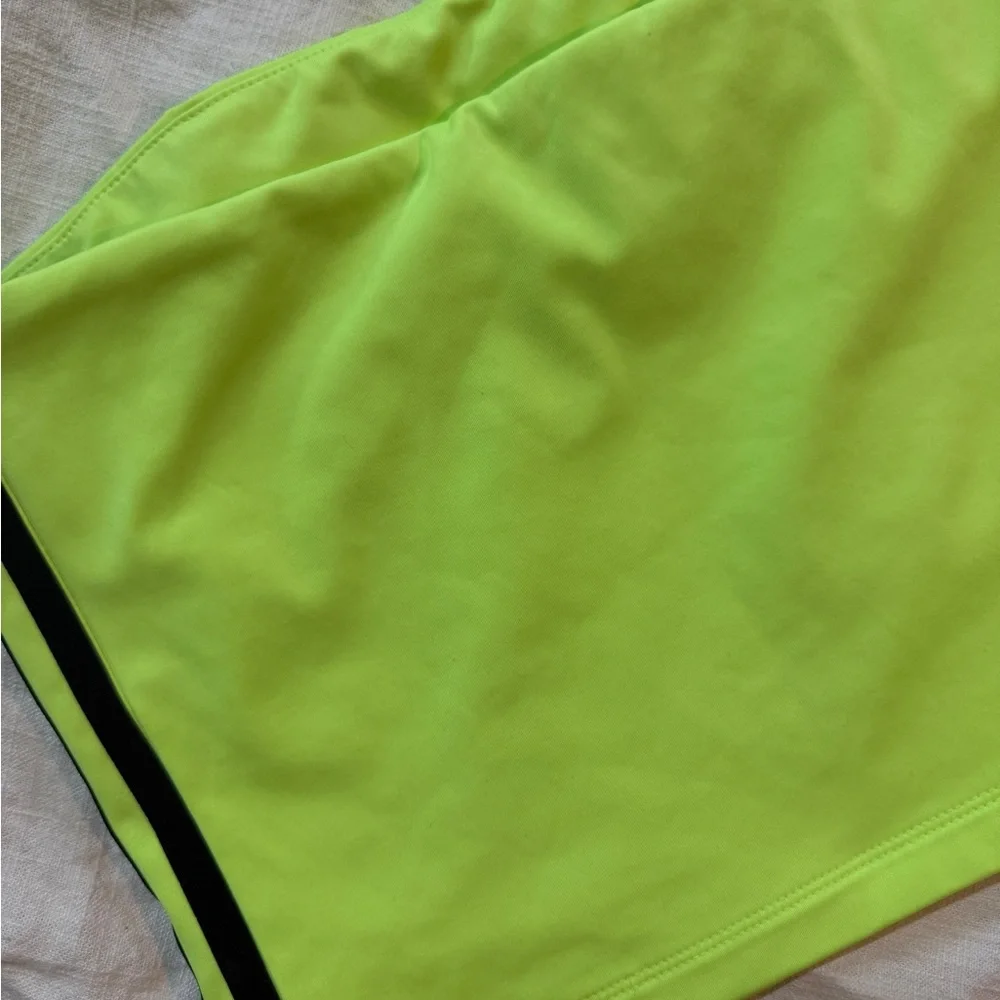 Adidas Bright Green Strapless Top - Picture 3 of 6